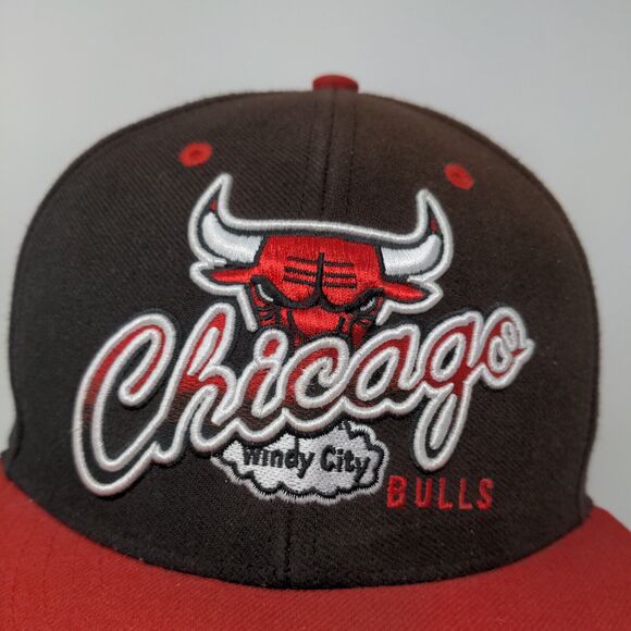 '47 Brand Chicago Bulls Snapback Hat Black Rack One Size Embroidered Logo - Picture 4 of 13
